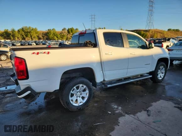 2019 Chevrolet Colorado 4WD LT z VIN 1GCGTCEN7K1220664, wystawiony jako Copart lot #81223815 z przebiegiem 116 834 mil mil oraz Szkoda całkowita • Salvage title. Historia ofert i sprzedaży dostępna na DreamBid. Obrazek 3.