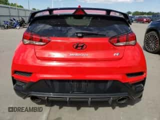 2022 Hyundai Veloster z VIN KMHT36AH5NU014063, wystawiony jako Copart lot #67609594 z przebiegiem 33 238 mil mil oraz Nie do naprawy • Non repairable. Historia ofert i sprzedaży dostępna na DreamBid. Obrazek 6.