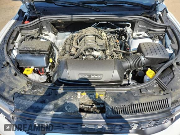 2025 Dodge Durango R/T Plus with VIN 1C4SDJCT4SC523225, listed as a Copart auction lot 80354635 with 215 mi miles and Salvage title. Bid and sale history available at DreamBid. Image 12.