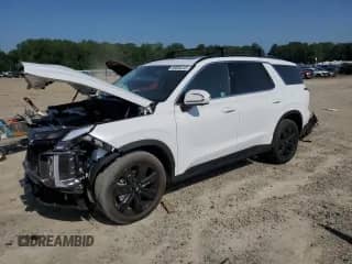 2025 Hyundai Palisade XRT z VIN KM8R34GE7SU930833, wystawiony jako Copart lot #60084245 z przebiegiem 723 mil mil oraz Szkoda całkowita • Salvage title. Historia ofert i sprzedaży dostępna na DreamBid. Obrazek 1.