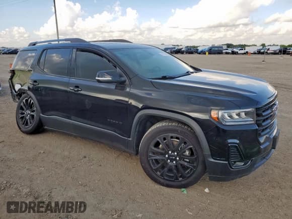 ✅ 2023 GMC Acadia SLT • VIN: 1GKKNMLS1PZ191890 • Lot: 61176425. Listed on Copart with 34,568 mi. Free auction sales archive from the USA and detailed vehicle history report at DreamBid. Image 4.