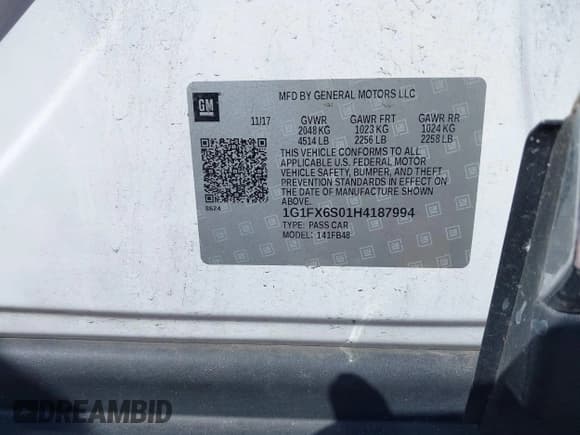 ✅ 2017 Chevrolet Bolt EV Premier • VIN: 1G1FX6S01H4187994 • Lot: 41807517. Wystawiony na IAAI z przebiegiem 59 448 mil. Bezpłatny archiwum sprzedaży aukcyjnych z USA i szczegółowy raport historii pojazdu na DreamBid. Zdjęcie 9.