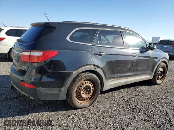 2013 Hyundai Santa Fe GLS with VIN KM8SNDHFXDU003749, listed as a Copart auction lot 90145235 with 299,484 mi miles and Clean title. Bid and sale history available at DreamBid. Image 3.
