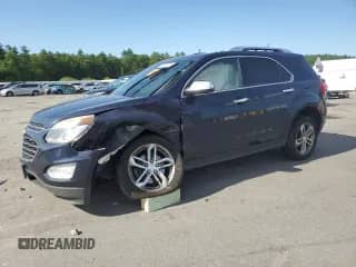 2017 Chevrolet Equinox Premier с VIN 2GNFLGE35H6212528, выставлен на аукционе Copart как лот 62712035 с пробегом Не указан миль и Списание • Salvage title. История ставок и продаж доступна на DreamBid. Изображение 1.