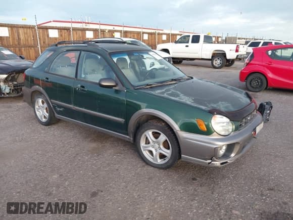 ✅ 2002 Subaru Impreza Outback Special Sports • VIN: JF1GG68512H833135 • Lot: 43856861. Listed on IAAI with 253,254 mi. Free auction sales archive from the USA and detailed vehicle history report at DreamBid. Image 1.