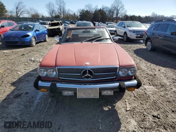 ✅ 1983 Mercedes-Benz 380 SL • VIN: WDBBA45A6DB026285 • Lot: 43067185. Listed on Copart with 122,752 mi. Free auction sales archive from the USA and detailed vehicle history report at DreamBid. Image 5.