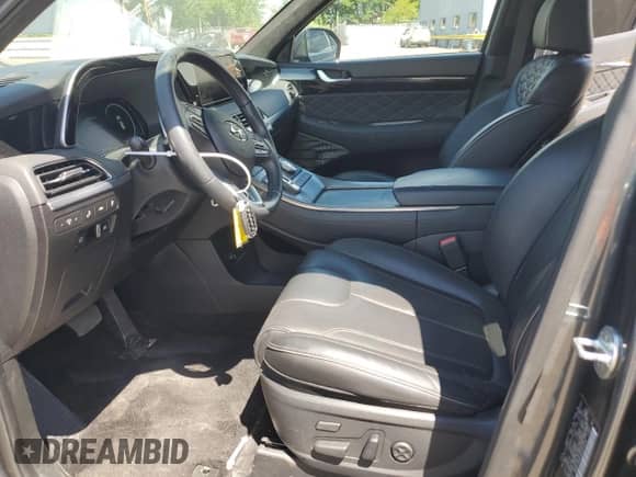 2022 Hyundai Palisade Calligraphy с VIN KM8R7DHE0NU353974, выставлен на аукционе Copart как лот 61457164 с пробегом 24 549 миль миль и Списание • Salvage title. История ставок и продаж доступна на DreamBid. Изображение 7.