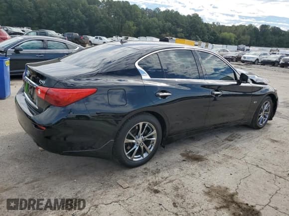 ✅ 2017 Infiniti Q50 Signature Edition • VIN: JN1EV7AR5HM837623 • Lot: 87217425. Listed on Copart with 92,001 mi. Free auction sales archive from the USA and detailed vehicle history report at DreamBid. Image 3.
