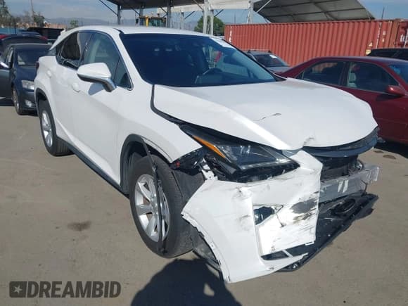 ✅ 2017 Lexus RX 350 • VIN: 2T2ZZMCA0HC042576 • Lot: 43505503. Listed on IAAI with 43,370 mi. Free auction sales archive from the USA and detailed vehicle history report at DreamBid. Image 1.