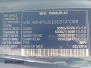 ✅ 2016 Mercedes-Benz Metris Passenger • VIN: WD4PG2EE8G3141388 • Lot: 41818327. Listed on IAAI with 301,418 mi. Free auction sales archive from the USA and detailed vehicle history report at DreamBid. Image 9.