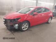 ✅ 2017 Chevrolet Cruze LT • VIN: 3G1BE6SM5HS594255 • Lot: 42385285. Listed on IAAI with 107,505 mi. Free auction sales archive from the USA and detailed vehicle history report at DreamBid. Image 18.