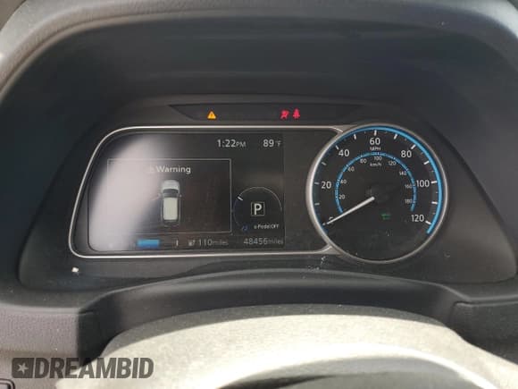 ✅ 2020 Nissan LEAF SV Plus • VIN: 1N4BZ1CP8LC304490 • Lot: 68213905. Wystawiony na Copart z przebiegiem 48 456 mil. Bezpłatny archiwum sprzedaży aukcyjnych z USA i szczegółowy raport historii pojazdu na DreamBid. Zdjęcie 9.