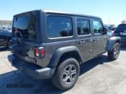 ✅ 2022 Jeep Wrangler Unlimited Sport S • VIN: 1C4HJXDG6NW134306 • Lot: 42206796. Listed on IAAI with 45,303 mi. Free auction sales archive from the USA and detailed vehicle history report at DreamBid. Image 4.