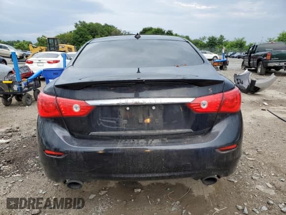 ✅ 2017 Infiniti Q50 Red Sport 400 • VIN: JN1FV7AR0HM872008 • Lot: 66469755. Listed on Copart with 98,587 mi. Free auction sales archive from the USA and detailed vehicle history report at DreamBid. Image 6.