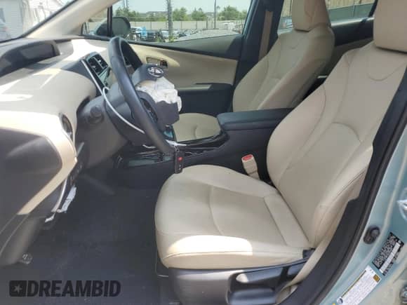 2022 Toyota Prius LE with VIN JTDL9MFU8N3033869, listed as a Copart auction lot 66738055 with 58,124 mi miles and Salvage title. Bid and sale history available at DreamBid. Image 7.