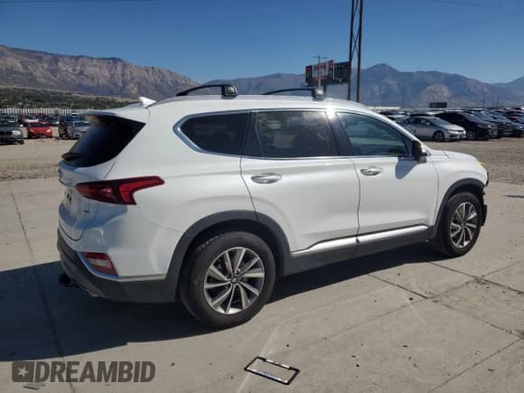 2020 Hyundai Santa Fe SEL z VIN 5NMS3CAD5LH303105, wystawiony jako Copart lot #85740335 z przebiegiem 83 187 mil mil oraz Szkoda całkowita • Salvage title. Historia ofert i sprzedaży dostępna na DreamBid. Obrazek 3.
