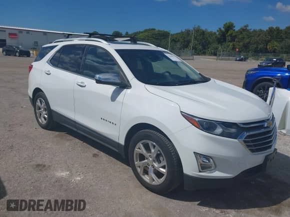 2018 Chevrolet Equinox Premier с VIN 3GNAXPEU6JL171934, выставлен на аукционе IAAI как лот 43466963 с пробегом 127 973 миль миль и . История ставок и продаж доступна на DreamBid. Изображение 1.
