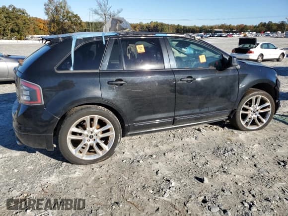 ✅ 2010 Ford Edge Sport • VIN: 2FMDK4AC2ABB32443 • Lot: 91384945. Listed on Copart with 141,617 mi. Free auction sales archive from the USA and detailed vehicle history report at DreamBid. Image 3.