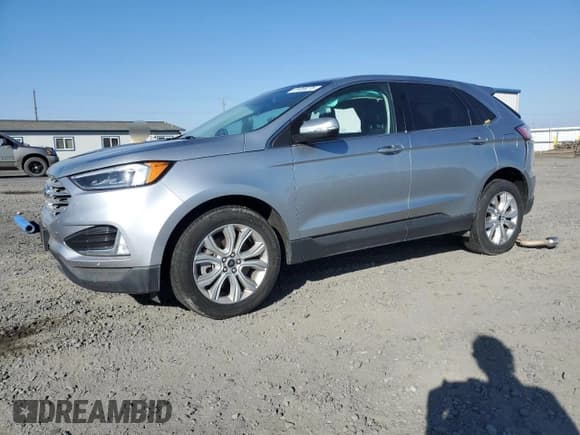 ✅ 2023 Ford Edge Titanium • VIN: 2FMPK4K94PBA44227 • Lot: 81658275. Listed on Copart with 43,801 mi. Free auction sales archive from the USA and detailed vehicle history report at DreamBid. Image 1.