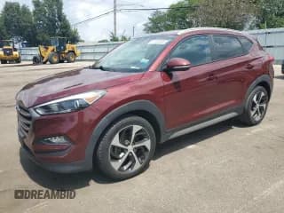 ✅ 2017 Hyundai Tucson Night Edition • VIN: KM8J33A27HU284269 • Lot: 67966385. Listed on Copart with 159,972 mi. Free auction sales archive from the USA and detailed vehicle history report at DreamBid. Image 1.
