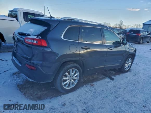 ✅ 2015 Jeep Cherokee Limited • VIN: 1C4PJMDS8FW740741 • Lot: 95142385. Wystawiony na Copart z przebiegiem 104 677 mil. Bezpłatny archiwum sprzedaży aukcyjnych z USA i szczegółowy raport historii pojazdu na DreamBid. Zdjęcie 3.