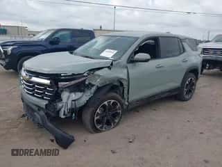 2025 Chevrolet Equinox FWD LT с VIN 3GNAXHEG1SL228378, выставлен на аукционе IAAI как лот 42038104 с пробегом 3 405 миль миль и . История ставок и продаж доступна на DreamBid. Изображение 2.