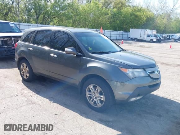 ✅ 2007 Acura MDX • VIN: 2HNYD28257H504892 • Lot: 42219587. Listed on IAAI with 261,465 mi. Free auction sales archive from the USA and detailed vehicle history report at DreamBid. Image 1.