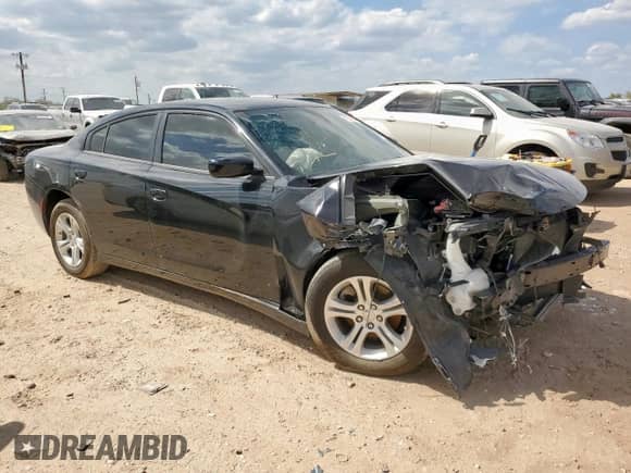 2022 Dodge Charger SXT with VIN 2C3CDXBG6NH208296, listed as a Copart auction lot 80763365 with 60,288 mi miles and Salvage title. Bid and sale history available at DreamBid. Image 4.