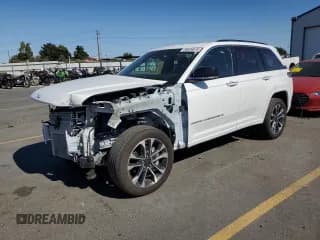 ✅ 2023 Jeep Grand Cherokee Overland • VIN: 1C4RJHDGXPC559896 • Lot: 80839875. Listed on Copart with 12,101 mi. Free auction sales archive from the USA and detailed vehicle history report at DreamBid. Image 1.