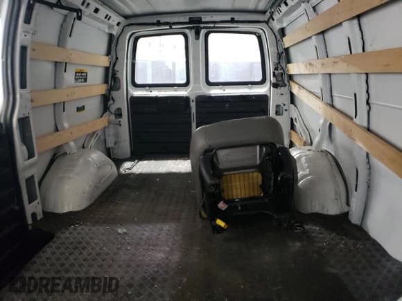 ✅ 2022 Chevrolet Express Cargo • VIN: 1GCWGAFP4N1222428 • Lot: 63829195. Listed on Copart with 30,685 mi. Free auction sales archive from the USA and detailed vehicle history report at DreamBid. Image 10.