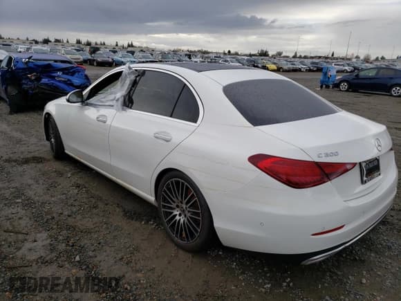 ✅ 2023 Mercedes-Benz C 300 • VIN: W1KAF4GB3PR077474 • Лот: 36513613. Опубликован ранее на Copart с пробегом Не указан. Бесплатный доступ к архиву аукционных продаж из США и подробный отчёт об истории автомобиля на DreamBid. Изображение 2.