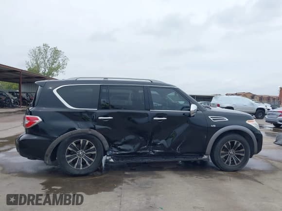 ✅ 2017 Nissan Armada Platinum • VIN: JN8AY2NC4H9500377 • Лот: 43538060. Опубликован ранее на IAAI с пробегом 84 960 миль. Бесплатный доступ к архиву аукционных продаж из США и подробный отчёт об истории автомобиля на DreamBid. Изображение 13.