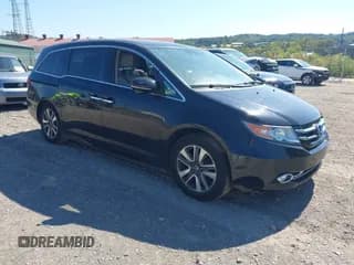 ✅ 2014 Honda Odyssey Touring • VIN: 5FNRL5H95EB108606 • Lot: 43170432. Wystawiony na IAAI z przebiegiem 133 847 mil. Bezpłatny archiwum sprzedaży aukcyjnych z USA i szczegółowy raport historii pojazdu na DreamBid. Zdjęcie 1.