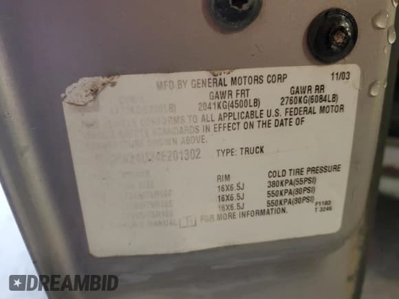 ✅ 2004 Chevrolet Silverado 2500HD Work Truck • VIN: 1GCHK24U24E201302 • Лот: 90132995. Опубликован ранее на Copart с пробегом Не указан. Бесплатный доступ к архиву аукционных продаж из США и подробный отчёт об истории автомобиля на DreamBid. Изображение 12.