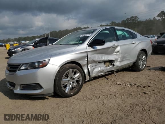 ✅ 2017 Chevrolet Impala LS • VIN: 2G11Z5S34H9183542 • Lot: 62684045. Listed on Copart with 105,192 mi. Free auction sales archive from the USA and detailed vehicle history report at DreamBid. Image 1.