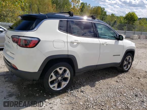 2018 Jeep Compass Limited с VIN 3C4NJDCB1JT354394, выставлен на аукционе Copart как лот 71119845 с пробегом 96 455 миль миль и Списание • Salvage title. История ставок и продаж доступна на DreamBid. Изображение 3.