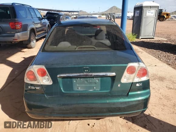 ✅ 2001 Honda Civic EX • VIN: 1HGES26791L028655 • Лот: 80659825. Опубликован ранее на Copart с пробегом 223 481 миль. Бесплатный доступ к архиву аукционных продаж из США и подробный отчёт об истории автомобиля на DreamBid. Изображение 6.