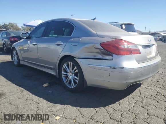 2013 Hyundai Genesis 3.8L z VIN KMHGC4DD3DU234041, wystawiony jako Copart lot #74628644 z przebiegiem 258 517 mil mil oraz Czysty tytuł • Clean title. Historia ofert i sprzedaży dostępna na DreamBid. Obrazek 2.