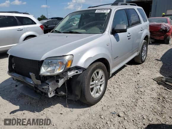 ✅ 2008 Mercury Mariner • VIN: 4M2CU81148KJ28999 • Лот: 81524985. Опубликован ранее на Copart с пробегом 51 721 миль. Бесплатный доступ к архиву аукционных продаж из США и подробный отчёт об истории автомобиля на DreamBid. Изображение 1.