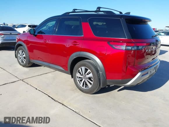 ✅ 2022 Nissan Pathfinder SL • VIN: 5N1DR3CA6NC234349 • Lot: 43681083. Listed on IAAI with 43,261 mi. Free auction sales archive from the USA and detailed vehicle history report at DreamBid. Image 3.