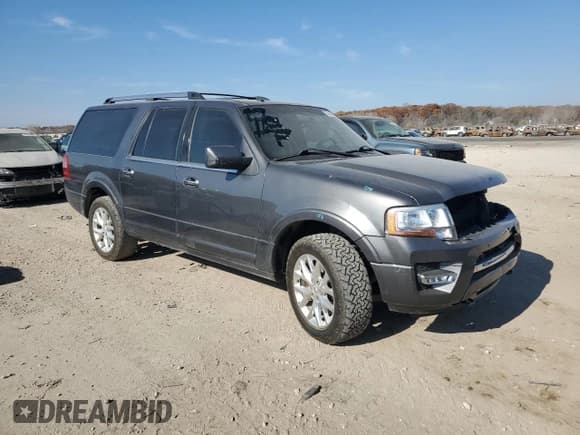 ✅ 2015 Ford Expedition Max Limited • VIN: 1FMJK2ATXFEF45892 • Lot: 92445825. Wystawiony na Copart z przebiegiem 193 863 mil. Bezpłatny archiwum sprzedaży aukcyjnych z USA i szczegółowy raport historii pojazdu na DreamBid. Zdjęcie 4.
