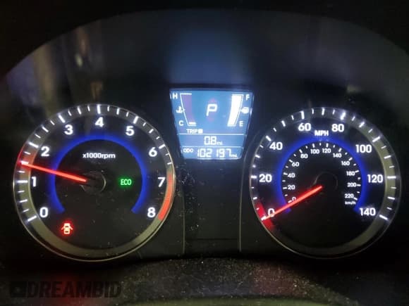 ✅ 2013 Hyundai Accent GS • VIN: KMHCT5AE6DU111867 • Лот: 47269385. Опубликован ранее на Copart с пробегом 102 197 миль. Бесплатный доступ к архиву аукционных продаж из США и подробный отчёт об истории автомобиля на DreamBid. Изображение 9.