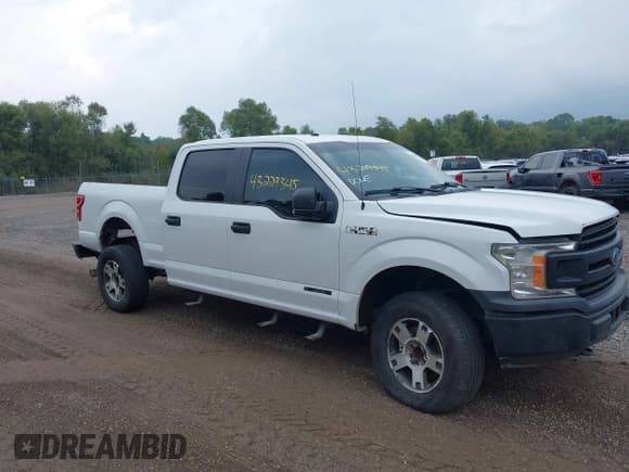 ✅ 2018 Ford F-150 XL • VIN: 1FTFW1E18JFD71180 • Lot: 43229345. Listed on IAAI with 186,320 mi. Free auction sales archive from the USA and detailed vehicle history report at DreamBid. Image 6.