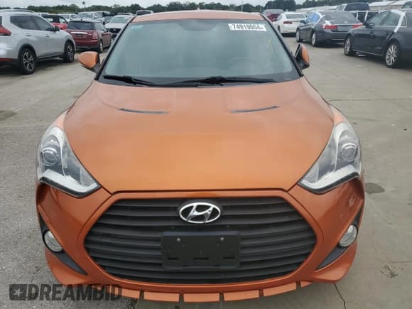 ✅ 2015 Hyundai Veloster Turbo • VIN: KMHTC6AE2FU232999 • Lot: 74919004. Wystawiony na Copart z przebiegiem 107 432 mil. Bezpłatny archiwum sprzedaży aukcyjnych z USA i szczegółowy raport historii pojazdu na DreamBid. Zdjęcie 5.