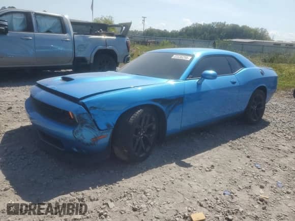 2023 Dodge Challenger GT z VIN 2C3CDZJG7PH581976, wystawiony jako Copart lot #69636295 z przebiegiem 24 393 mil mil oraz Szkoda całkowita • Salvage title. Historia ofert i sprzedaży dostępna na DreamBid. Obrazek 1.
