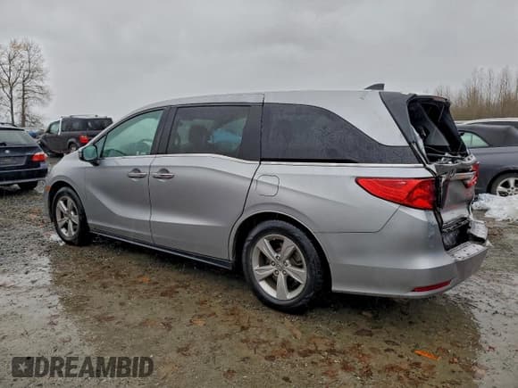 ✅ 2019 Honda Odyssey EX-L • VIN: 5FNRL6H79KB063038 • Lot: 94294955. Listed on Copart with 44,634 mi. Free auction sales archive from the USA and detailed vehicle history report at DreamBid. Image 2.
