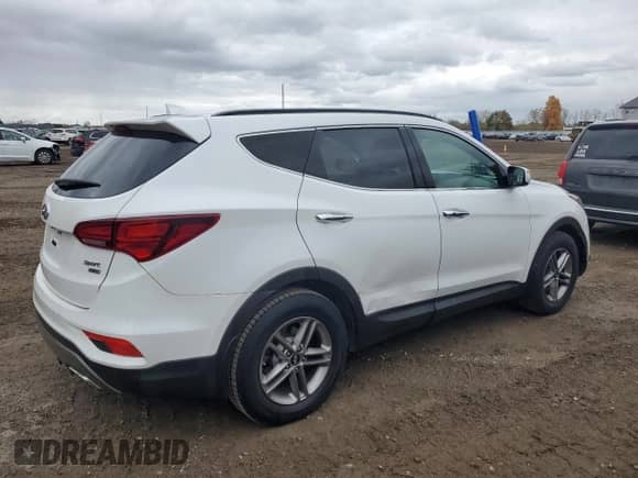 2018 Hyundai Santa Fe 2.4L z VIN 5XYZUDLB8JG536576, wystawiony jako Copart lot #89845255 z przebiegiem 152 793 mil mil oraz Czysty tytuł • Clean title. Historia ofert i sprzedaży dostępna na DreamBid. Obrazek 3.