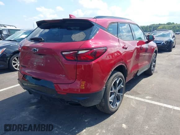 2020 Chevrolet Blazer RS с VIN 3GNKBERS3LS556585, выставлен на аукционе IAAI как лот 42792891 с пробегом 124 563 миль миль и . История ставок и продаж доступна на DreamBid. Изображение 4.