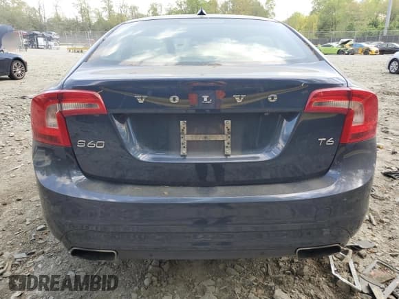 ✅ 2015 Volvo S60 • VIN: YV149MFC7F2316986 • Lot: 53884665. Listed on Copart with 60,224 mi. Free auction sales archive from the USA and detailed vehicle history report at DreamBid. Image 6.