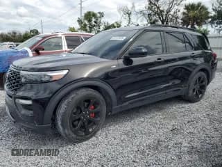 ✅ 2023 Ford Explorer ST-Line • VIN: 1FMSK7KH8PGA67070 • Lot: 81141975. Wystawiony na Copart z przebiegiem 41 396 mil. Bezpłatny archiwum sprzedaży aukcyjnych z USA i szczegółowy raport historii pojazdu na DreamBid. Zdjęcie 1.